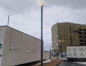 Поставка декоративных опор Интеграл в ЖК Белый Парус, Екатеринбург