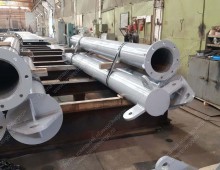 А-образная монтажная падающая стрела