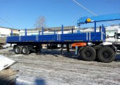 Полуприцеп бортовой 2 оси с кониками