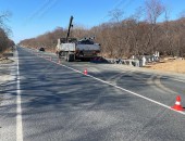 Обустройство пунктов весогабаритного контроля опорами РМП и РМГ в Приморском крае